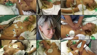 Kyra in ER Multiple CA - CPR, RESUS, 12 Lead ECG, O2, Ambu, Stething