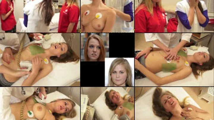 Gloria, Kelly & Maria Nurses Gone Wild 16 - A shocking Assignment - CPR, Resus, Defib, EKG, Ambu