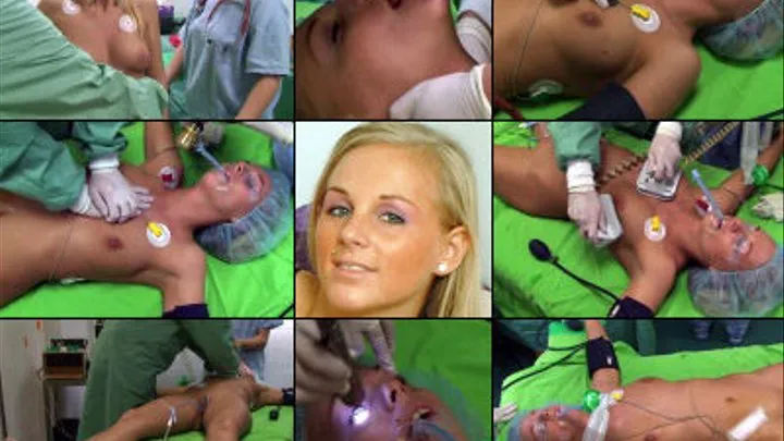 Liliana Appendectomy Surgery, Relaxation & Complications, CPR, Resus, Defib, Ambu, Vfib, Intubation, Stething