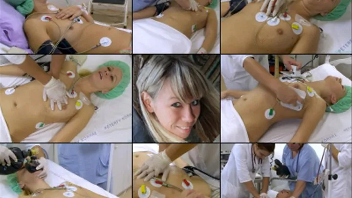 Kyra in ICU - CPR, Resus, Defib, 02, BP, Intubation, Ambu, 7 Lead ECG, Respirator