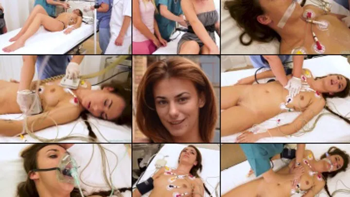 Hannah Stress Test with Complications, CA, CPR, Resus, Defib, BP, 02, Ambu, Stething, 9 Lead EKG, Intubation