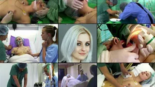 Vanessa Post-Surgery CA, Vfib, Defib, CPR, Resus, BP, Intubation, ECG, Cap