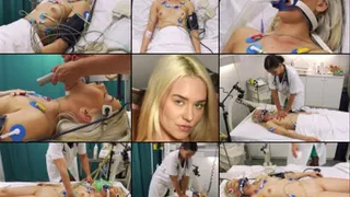 Barbie CA in ICU, CPR, Defib, 3-5 Lead ECG-EEG, Resus, Respirator, Intubation, Mayo Pipe