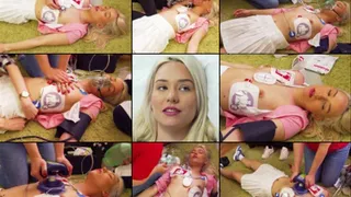Barbie Cheerleader's CA, MTM, CPR, AED, ResQCPR, Stething, 3 Lead Heart Monitor
