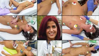 Deborah Patient Complications During Gyno-Sensory Test, ECT, CPR, Defib, 02, Ambu, CPR Board, 3 Lead ECG, Stething