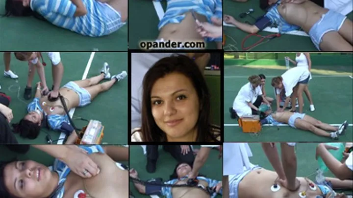 Nicky Tennis Accident Electrodes, CPR, Defibrillation, Intubation, Ambu