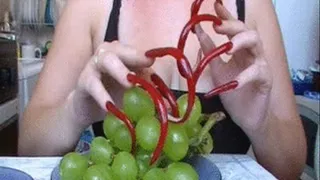 grapes and long nails ( smaller file for faster download)