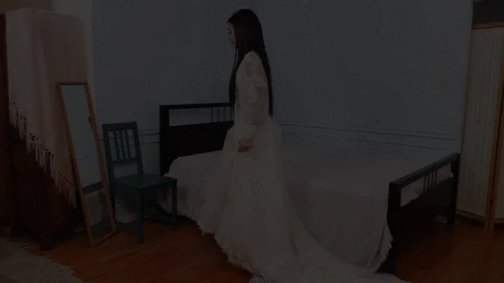 You May Now Strip the Bride! Wedding Gown Strip Encore with Savannah Sixx - MP4