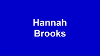 Hannah Brooks Hanging Around the Barn