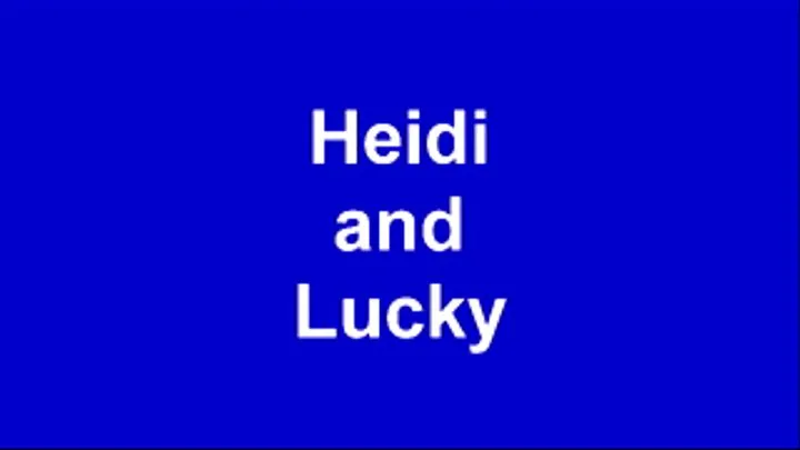 Heidi and Lucky are Bound and Robbed