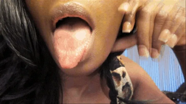 Delicious tongue play