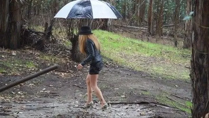 Rainy Day Walk and Mud Play...