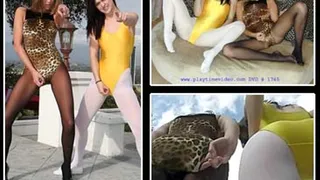 Carli Banks & Karlie Montana "Jack off to Us" Jerk Off Instructions Pantyhose 2 clip 1