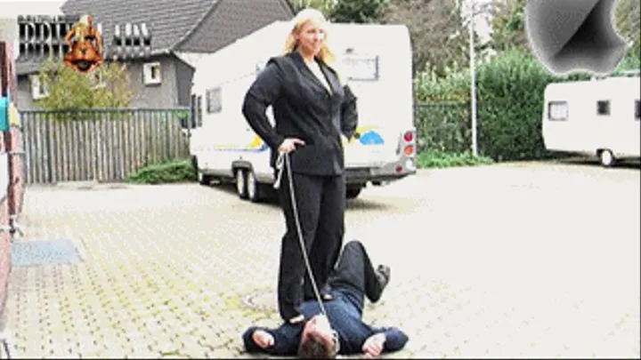 Extreme outdoor aslave training & humiliation - Part II