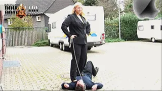 Extreme outdoor aslave training & humiliation - Part II