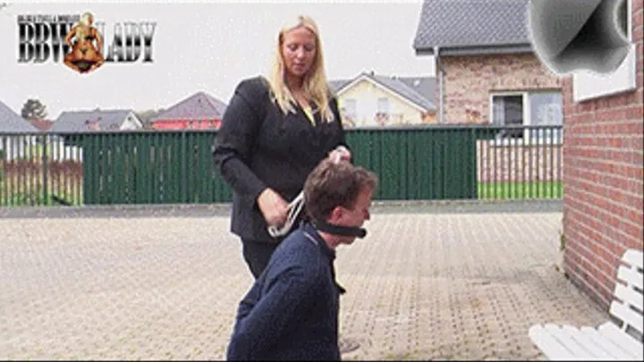 Extreme outdoor slave training & humiliation