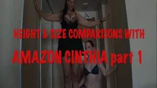 Amazon Cynthia- Height & Size Comp pt 1