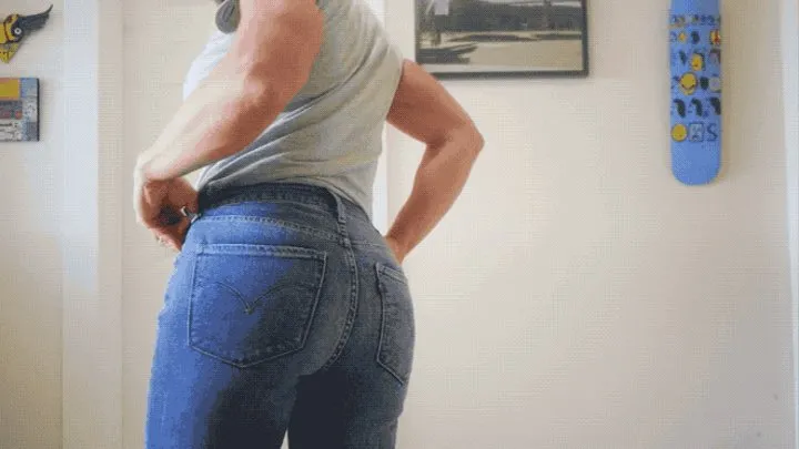 Super Tight Jeans and Ass Worship