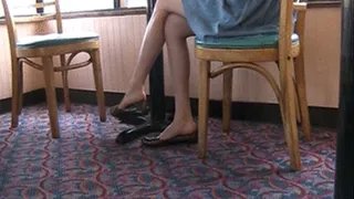 Toe dangling penny loafers @ Wendy's