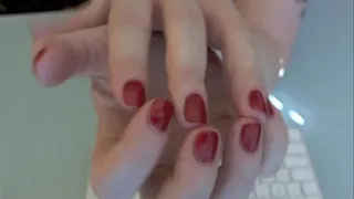 Red Nails and Soft Hands