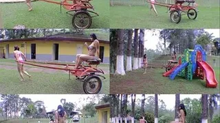 PONY EXTREME HUMILIATION CART LOAD AND REAL EAT GRAM -- TOP GIANT CRIS CASTELLARI - CLIP 2