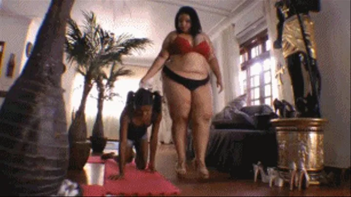 PONY CARRY ENORMOUS FAT -- TOP BBW VALKIRIA COLOSSUES ( 462 POUNDS ) - FULL VERSION