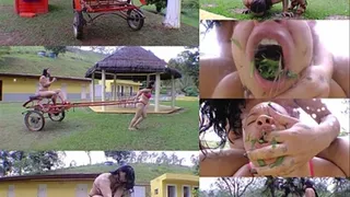 PONY EXTREME HUMILIATION CART LOAD and REAL EAT GRAM - new GIANT girl CRIS CASTELLARI - NEW MF 2012 - FULL VERSION - exclusive MF