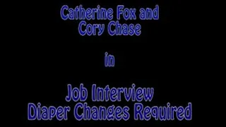 Catherine Fox in Job Interview with Diaper Changing Required