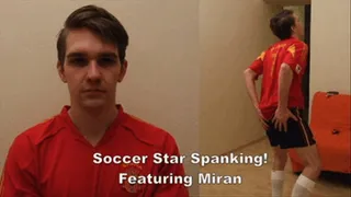 Soccer Star Spanking! Featuring Milan