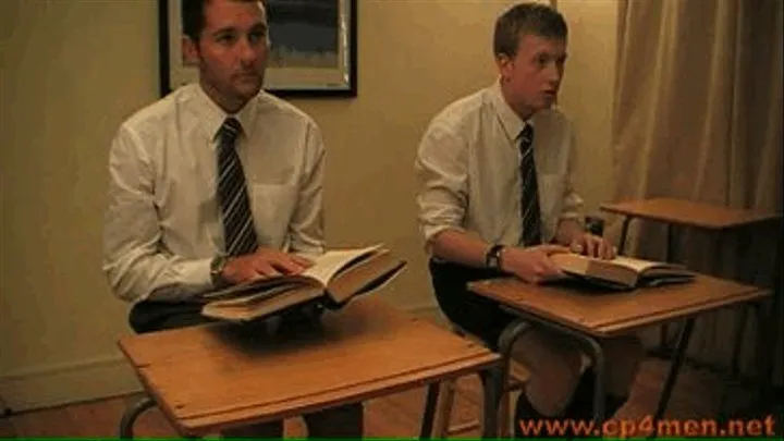 Detention And A Spanking Episode 3 Cricket Bat Over the Desk