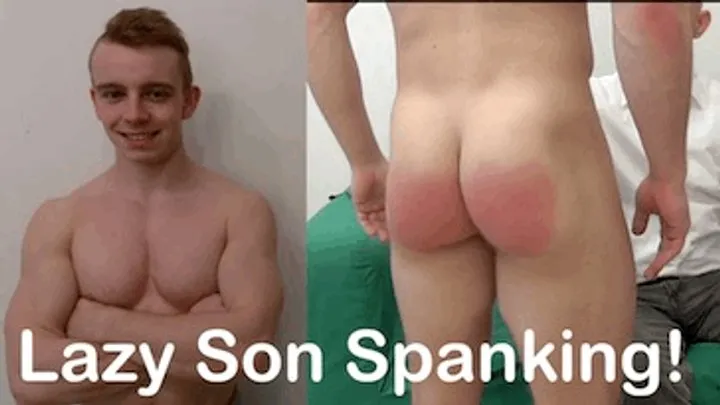 Lazy Step-Son Spanking! Featuring Boris Lang