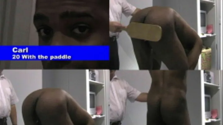 Black Guy Gets Paddled