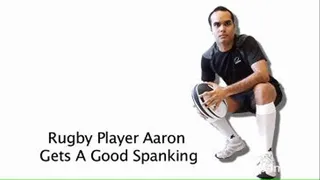 Brazilian Rugby Boy Aaron Get a Good Spanking!