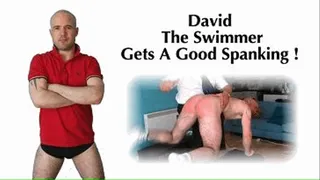 David The Swimmer Gets A GOOD Spanking!