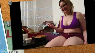 Lacey and the big chicken protine