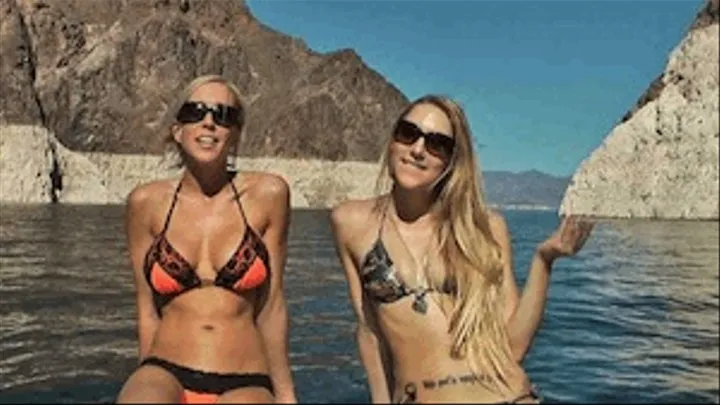 Hot Blonde Bikini Goddesses