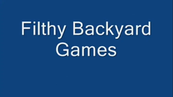 Filthy Backyard Games - format