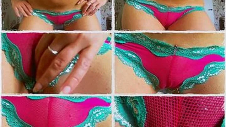 Fishnet tight thongs crotch and camel toe worship *POV*