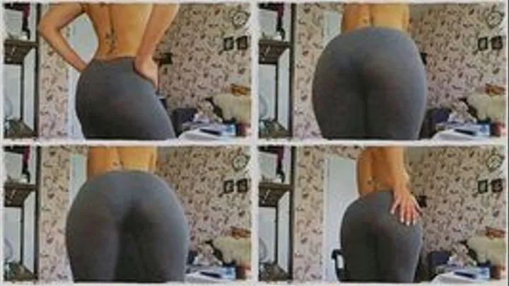 Yoga pants big ass worship *POV*