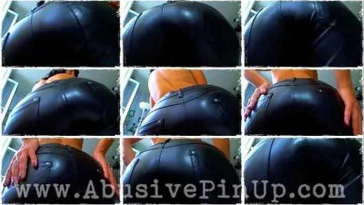 Leather pants ASS WORSHP *POV*