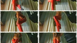 Red stockings naked giantess worship *POV*