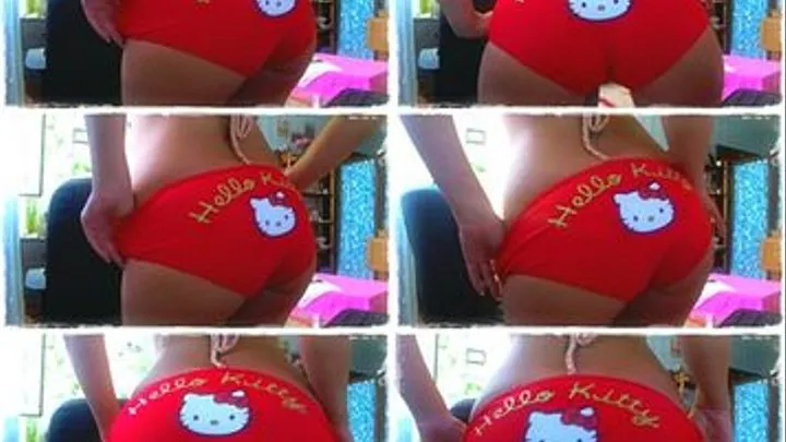 Hello Kitty Panty ASS worship *POV*