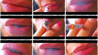 Sparkle lips smoking *POV*