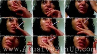 Smoking close up *POV*