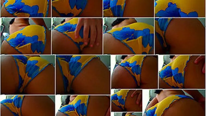 Yellow panty tease *POV*