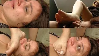 DO NOT CRY SLAVE AS DESTROY YOUR NOSE WITH MY BEAUTIFUL FEET! new girl CELINE LEMOS - NEW MF 2011 - CLIP 5 exclusive