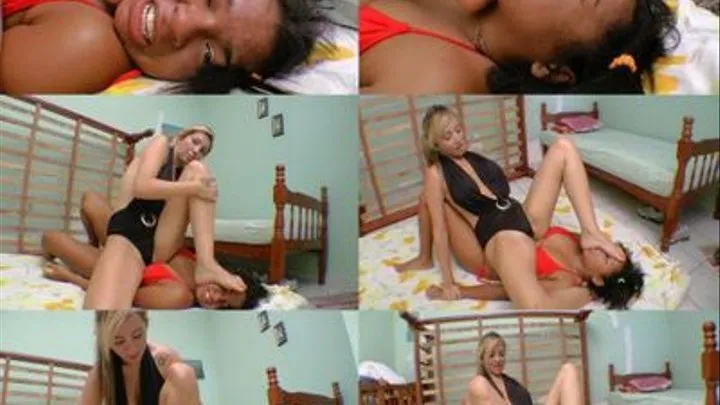 FEET FIGHT INTERRACIAL HUMILIATION - new top girl SABRINA FREITAS - NEW MF 2012 - FULL VERSION - exclusive MF