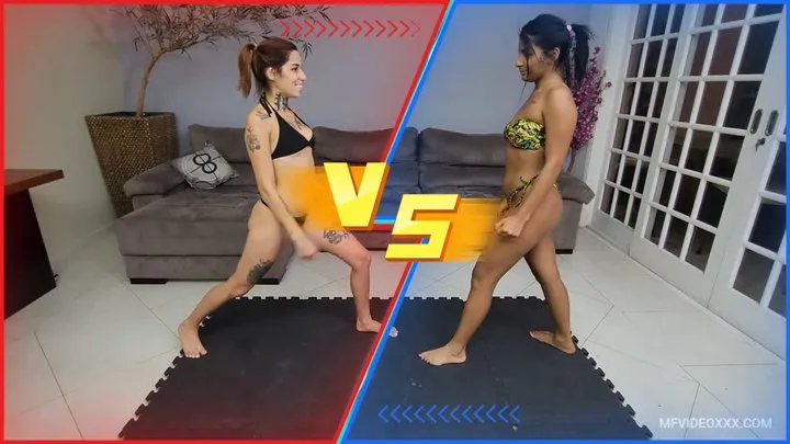 FEET FIGHT - REAL COMBAT - VOL # 237 - DEB Z; PAM; PEPITA - CLIP 05