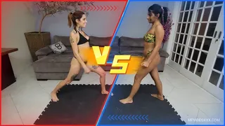 FEET FIGHT - REAL COMBAT - VOL # 237 - DEB Z; PAM; PEPITA - CLIP 05