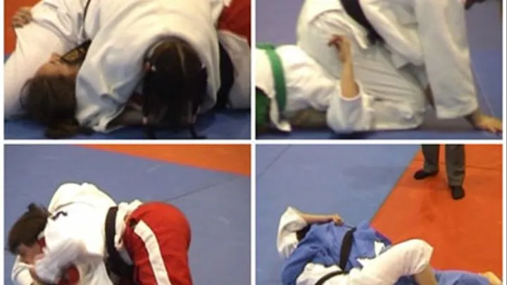 Tape18Clip4 ( 2 mune-gatames, 1 shiho-gatame, 1 juji-gatame)